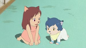 Wolf Children's poster