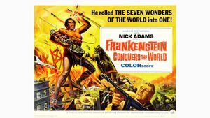 Frankenstein vs. Baragon's poster