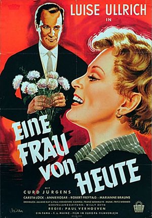 Eine Frau von heute's poster
