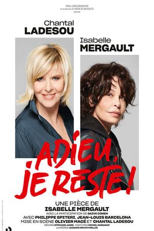 Adieu, je reste !'s poster