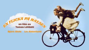 En flicka på halsen's poster