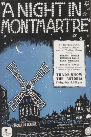 A Night in Montmartre's poster