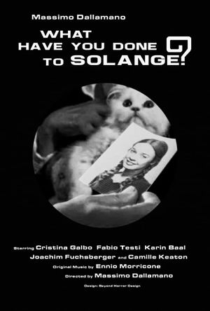 What Have You Done to Solange?'s poster