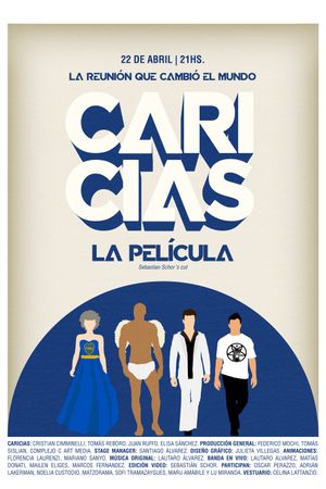 Caricias: La película's poster