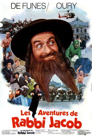 The Mad Adventures of Rabbi Jacob's poster