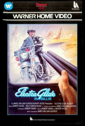 Electra Glide in Blue's poster