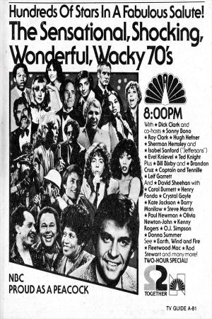 The Sensational Shocking Wonderful Wacky 70's's poster