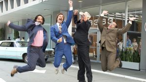 Anchorman: The Legend of Ron Burgundy's poster