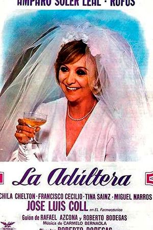 La adúltera's poster