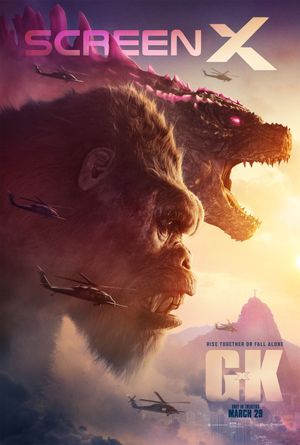 Godzilla x Kong: The New Empire's poster