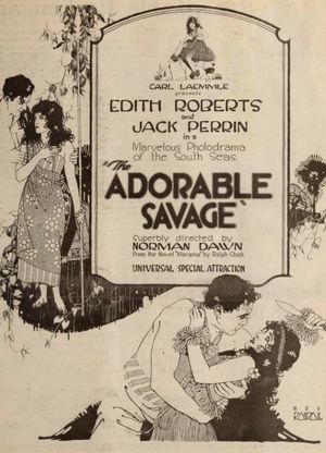 The Adorable Savage's poster