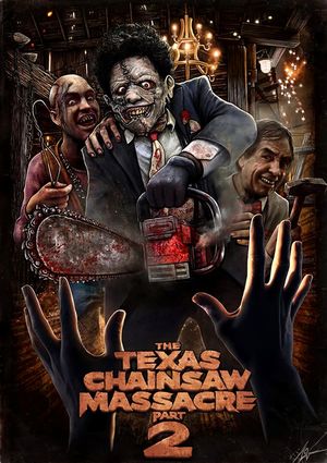 The Texas Chainsaw Massacre 2's poster