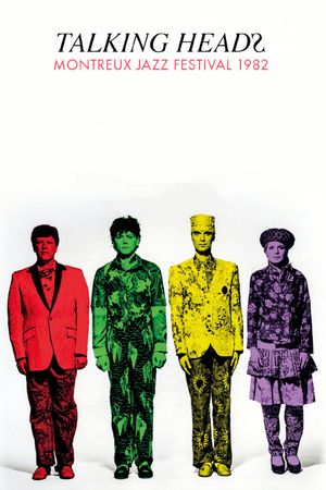 Talking Heads live at Montreux Jazz Festival's poster