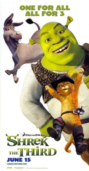 Shrek the Third's poster