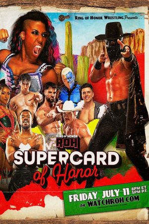 ROH Supercard of Honor 2025's poster