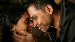 Kaatru Veliyidai's poster