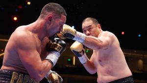 Zhilei Zhang Vs Joseph Parker II's poster