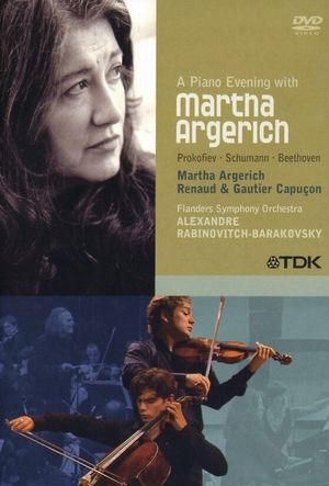 A Piano Evening with Martha Argerich's poster