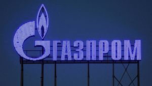 The World According to Gazprom's poster