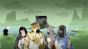 Monty Python and the Holy Grail's poster