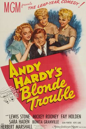 Andy Hardy's Blonde Trouble's poster