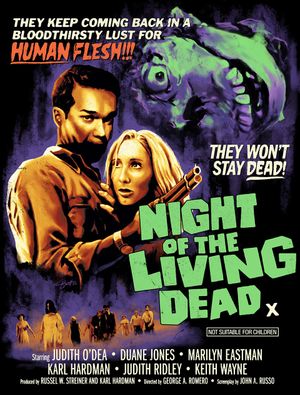 Night of the Living Dead's poster