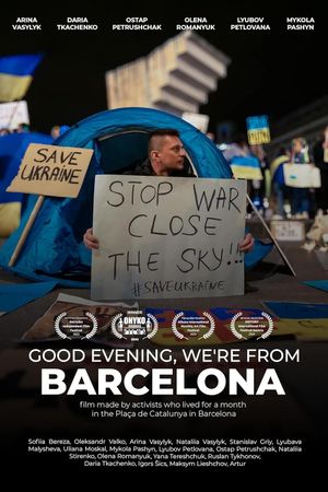 Good evening, we're from Barcelona's poster