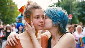 Blue Is the Warmest Colour's poster