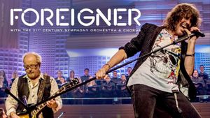 Foreigner with the 21st Century Symphony Orchestra and Chorus's poster