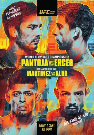 UFC 301: Pantoja vs. Erceg's poster image