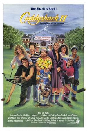 Caddyshack II's poster