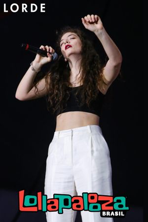 Lorde - Lollapalooza Brazil 2014's poster
