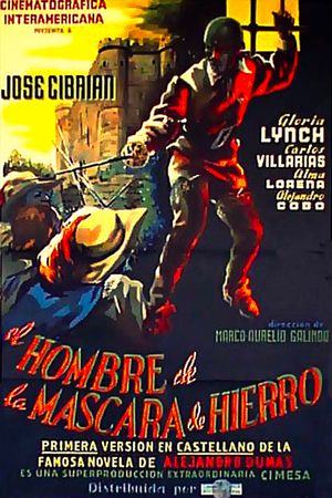 El hombre de la máscara de hierro's poster