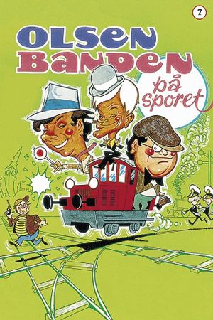 The Olsen Gang on the Track's poster