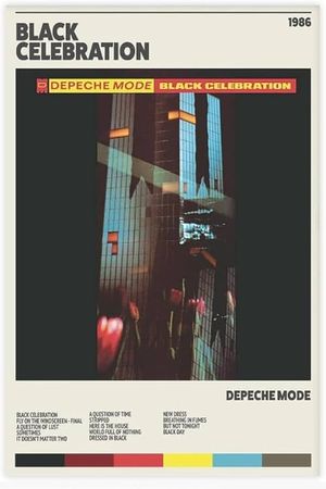 Depeche Mode: Black Celebration Tour 1986's poster