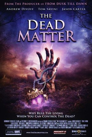 The Dead Matter's poster