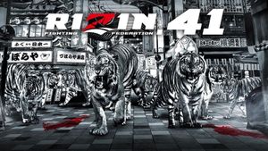 RIZIN 41's poster