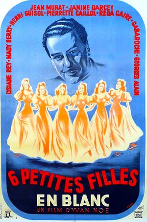 Six petites filles en blanc's poster