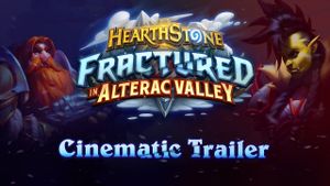 Hearthstone: Fractured in Alterac Valley's poster