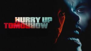 Hurry Up Tomorrow's poster