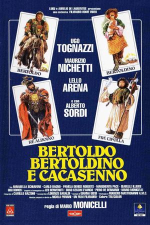 Bertoldo, Bertoldino, and Cascacenno's poster