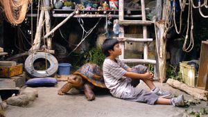 Gamera the Brave's poster