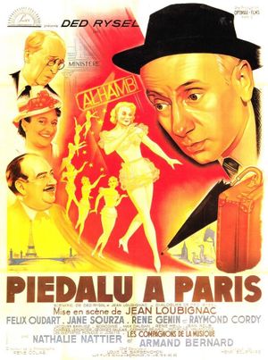 Piédalu à Paris's poster