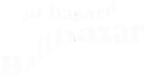 Au hasard Balthazar's poster