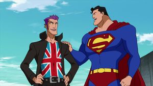 Superman vs. The Elite's poster