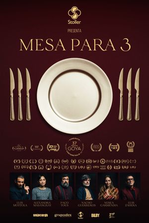 Mesa para 3's poster