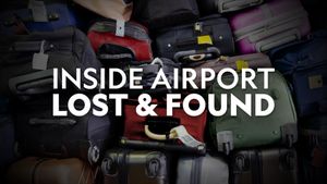 Inside Airport Lost & Found's poster