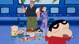 Crayon Shin-chan: Blitzkrieg! Pig's Hoof's Secret Mission's poster