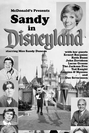 Sandy in Disneyland's poster