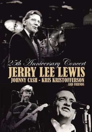 Jerry Lee Lewis 25th anniversary concert's poster